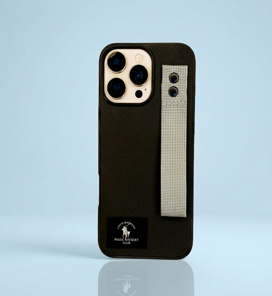  Polo Fabric Case, Luxury Design, Practical, Strong, High-Quality Polyester Texture, Scratch and Dirt-Resistant, Compatible with iPhone 15 Pro Max. 