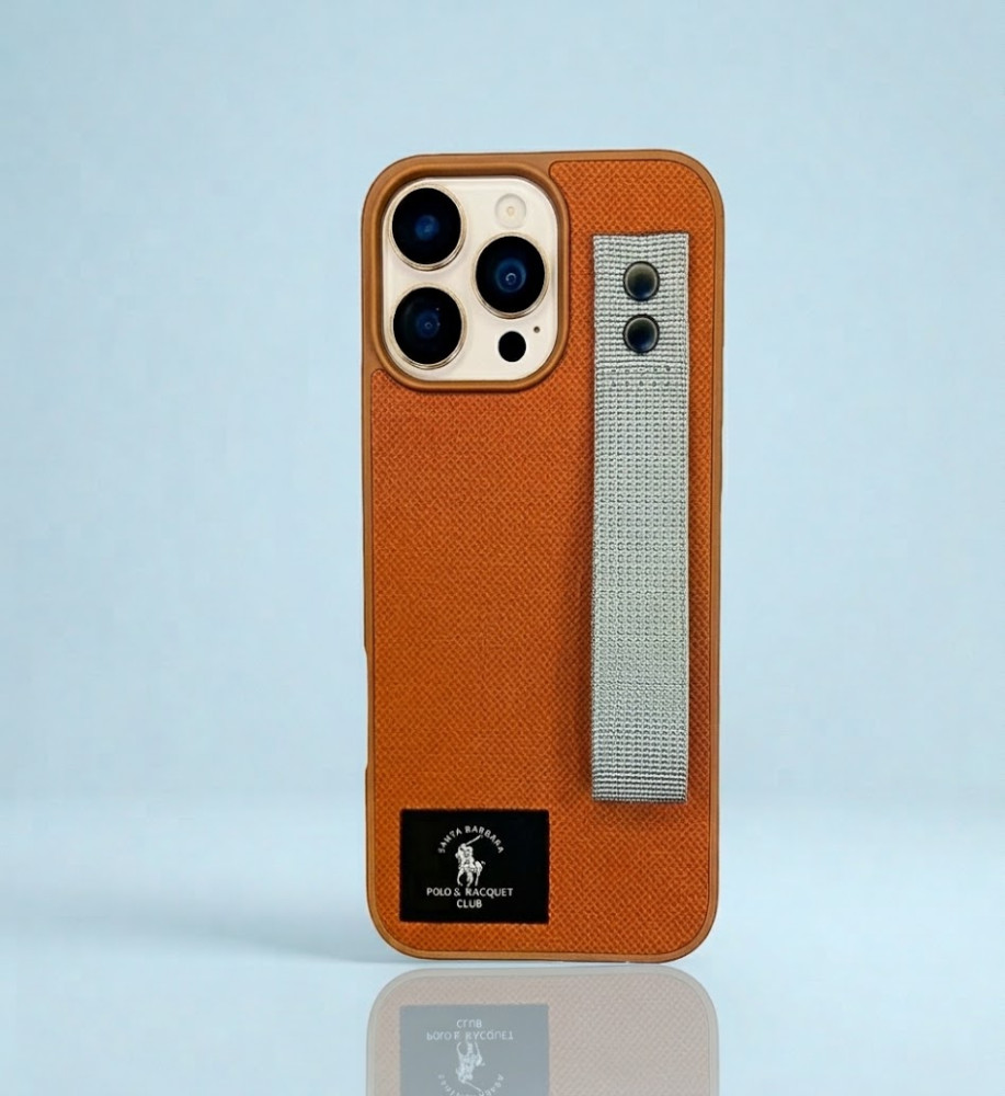  Polo Fabric Case, Luxury Design, Practical, Strong, High-Quality Polyester Texture, Scratch and Dirt-Resistant, Compatible with iPhone 14 Pro Max. 