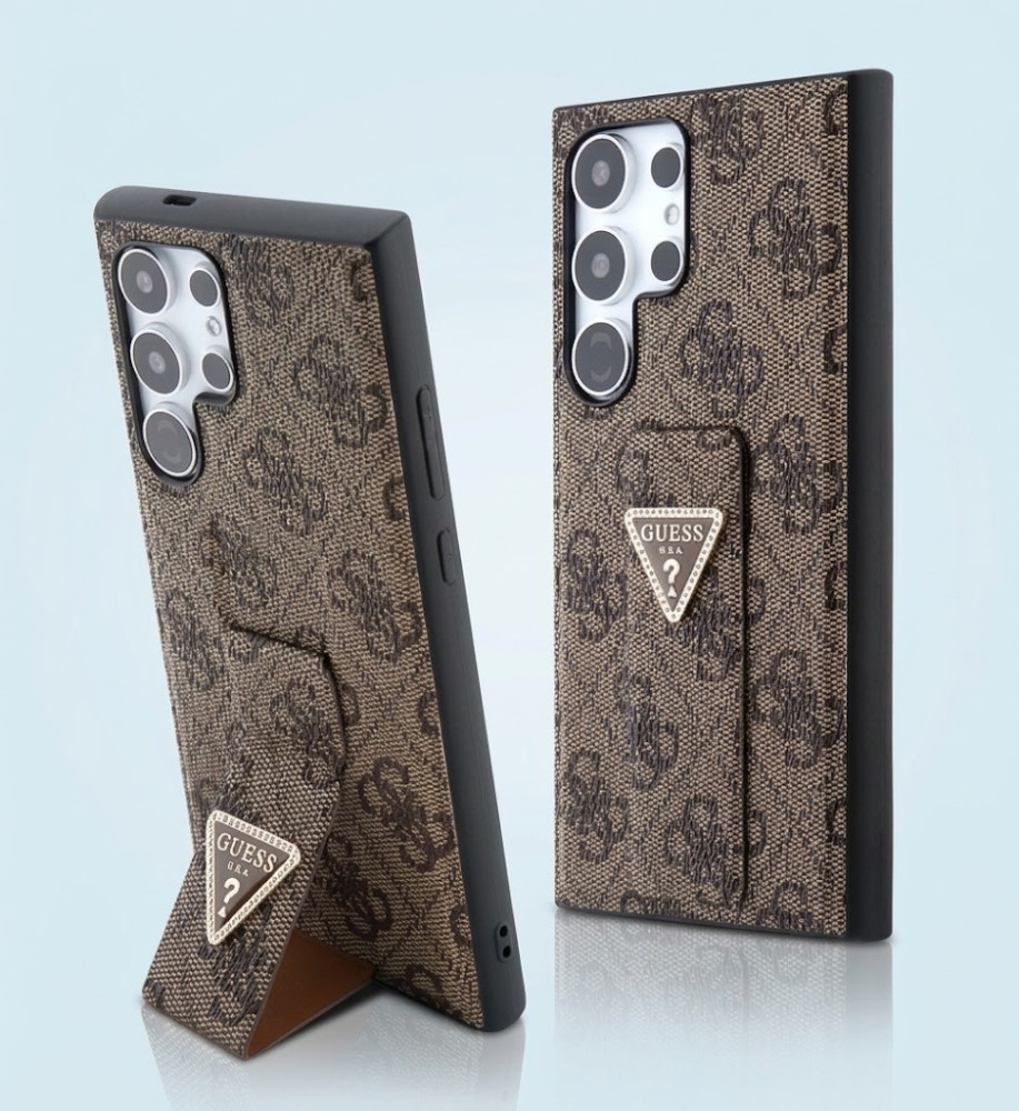  Guess Protective Case with a Luxurious Touch, Elegance and Durability with a Smart Grip, Drop Protection, Stylish Raised Crystal Logo, Easy Installation and Non-Slip Surface for SAMSUNG S25 Ultra 