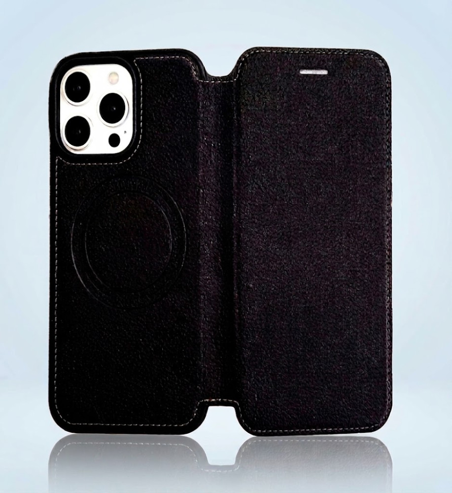  Flip cover mage safe for iphone 16 pro 