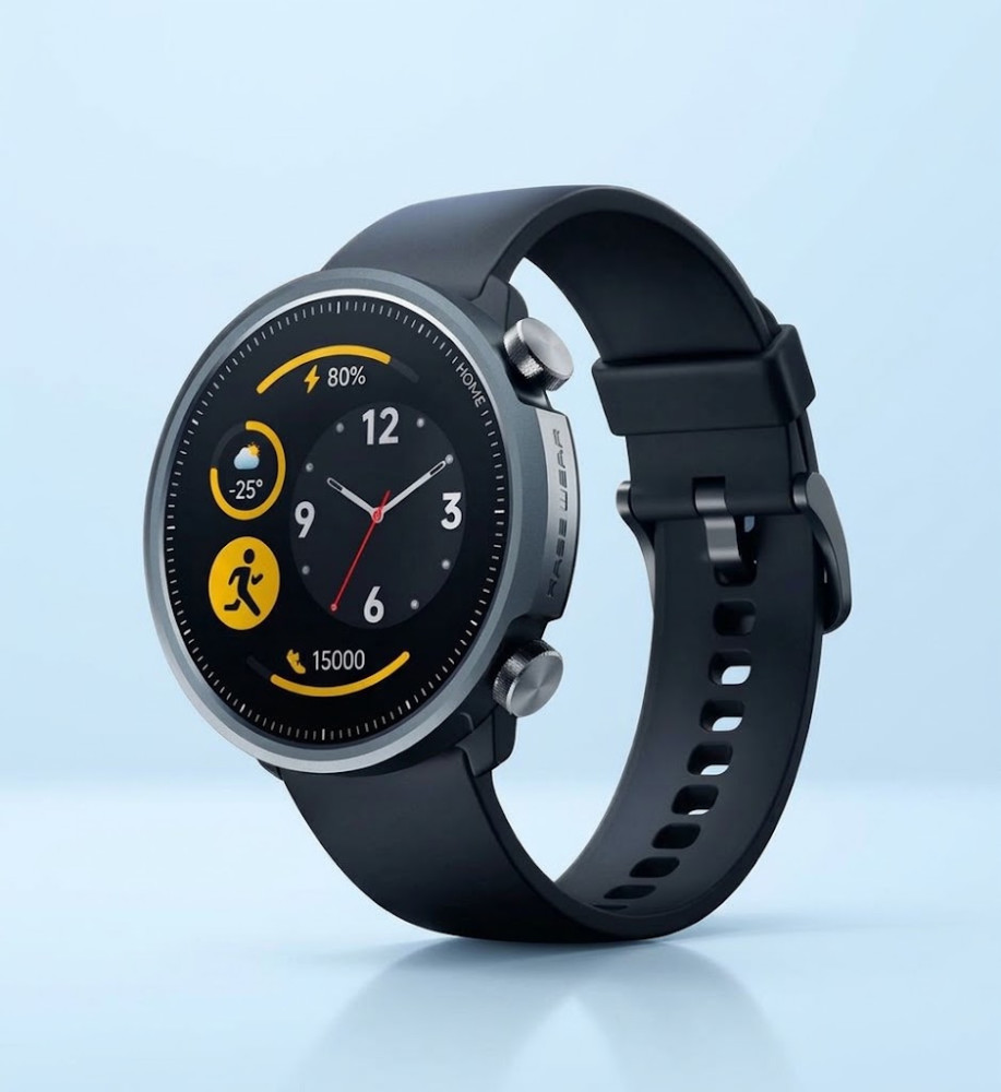  Mipro Watch A1 Smartwatch - Circular screen, health tracking and battery life up to ten days. 
