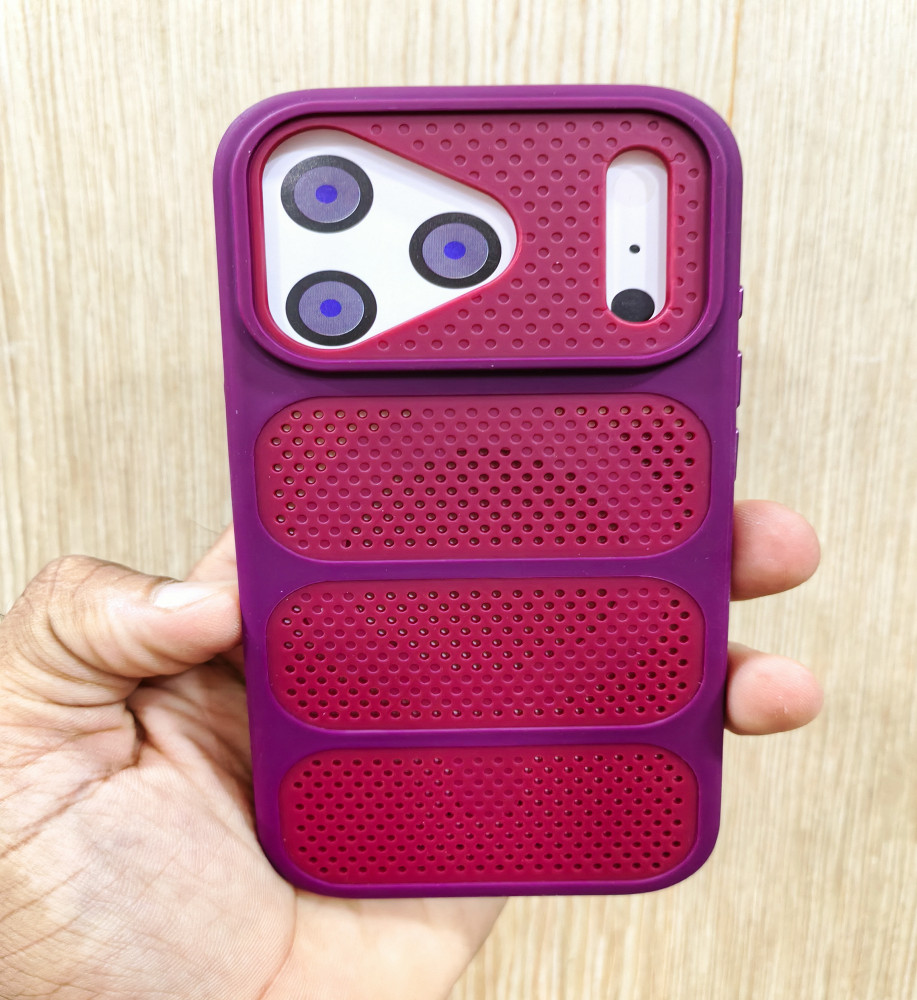  *Shockproof mesh protective case for iPhone 17 Pro* 