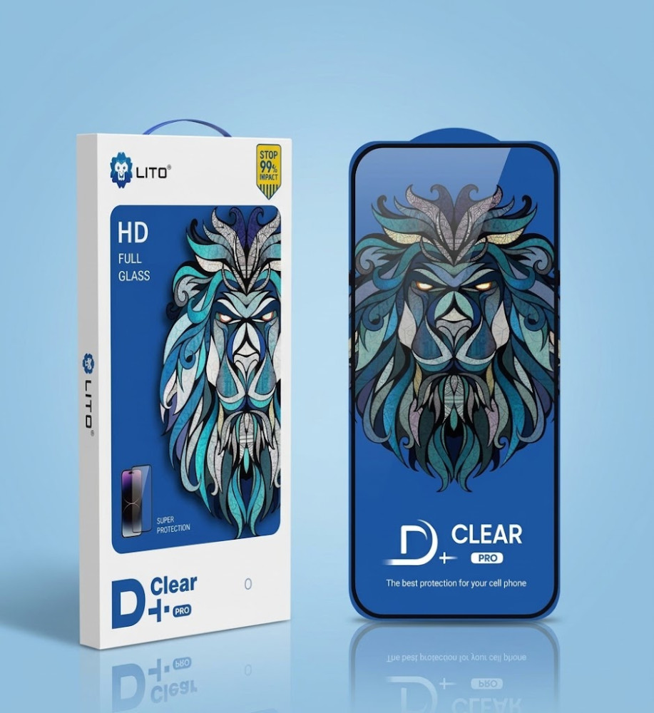  اسكرينة ايفون 16 برو LITO D+ Pro Full Glue 
