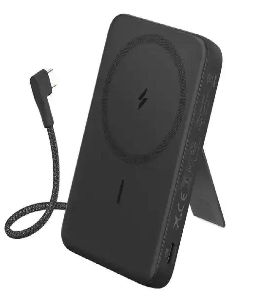  Anker A1116 Zolo Power Bank 10000mAh 45W Built-In USB-C Cable. 