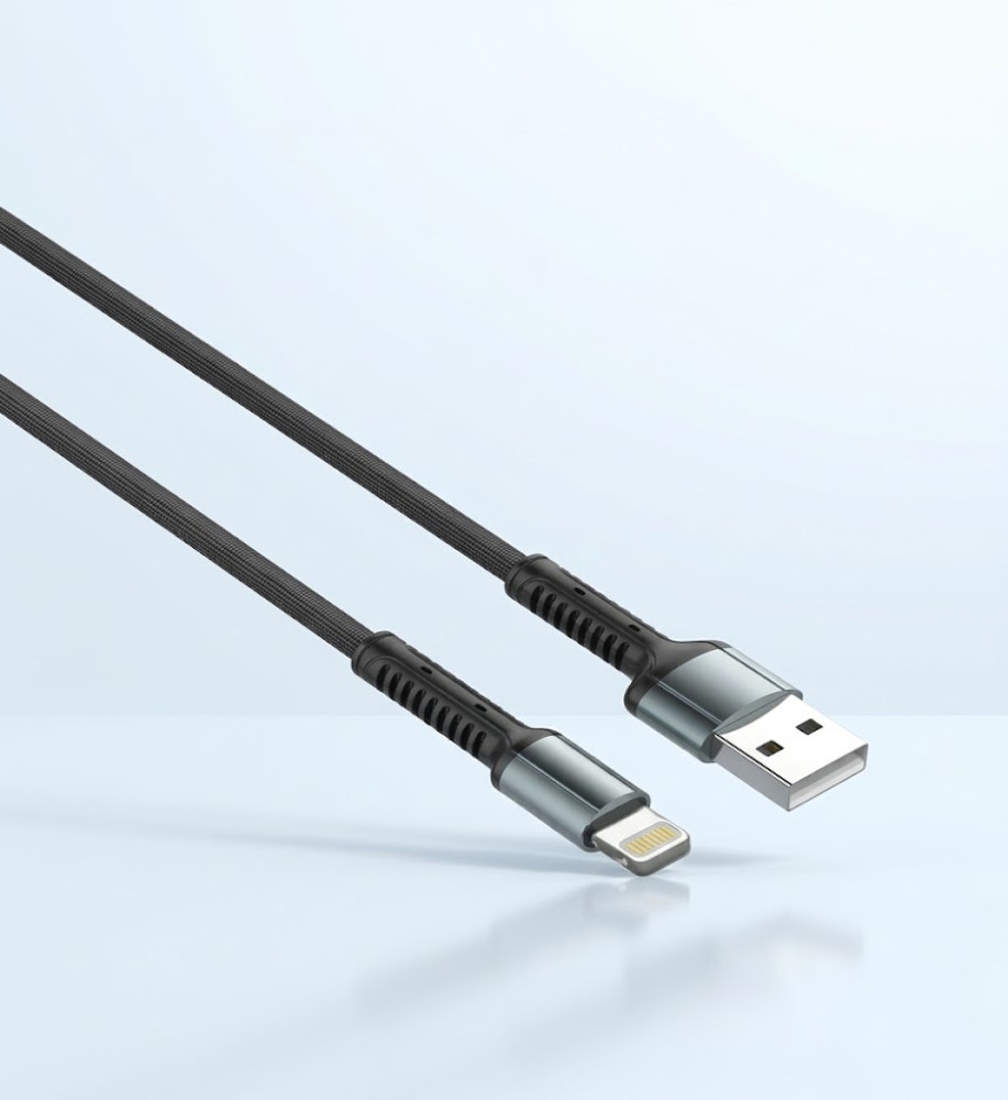  LDNIO LS63 Mobile IPhone 2.4A Fast Charging Lightning USB Cable 