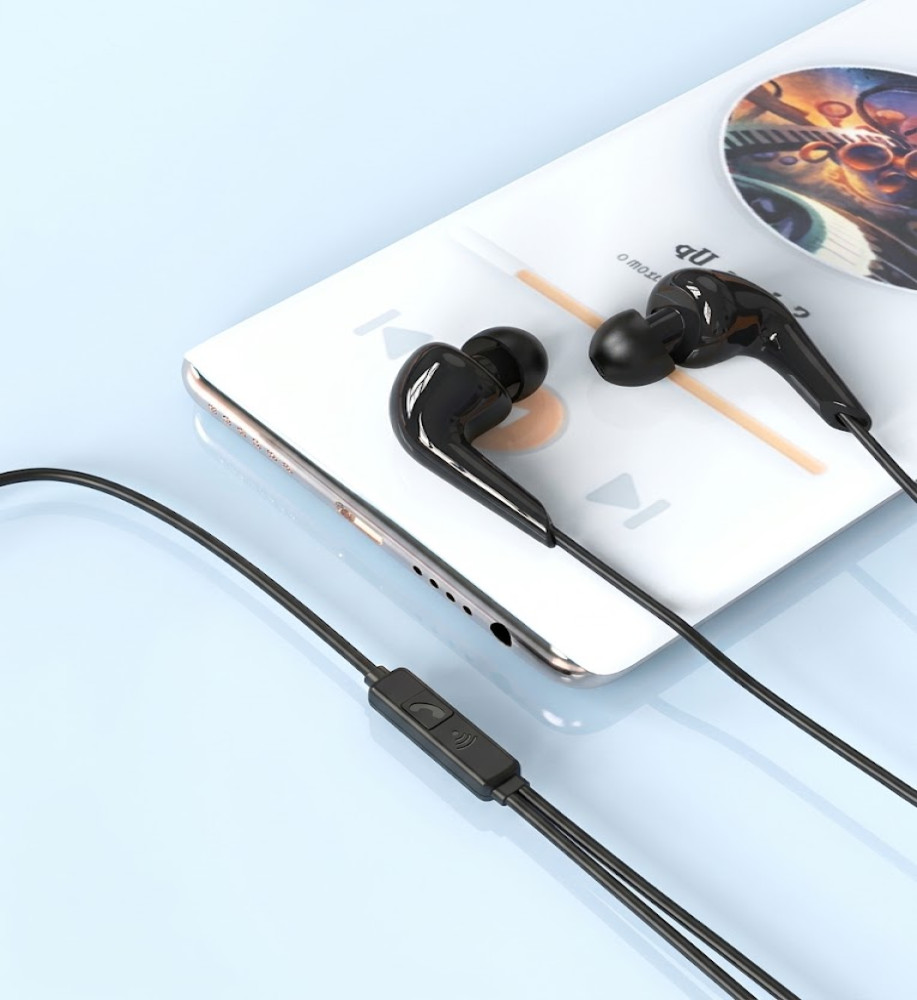  MOXOM MX-EP71 Stereo Sound 3.5MM Earphone 