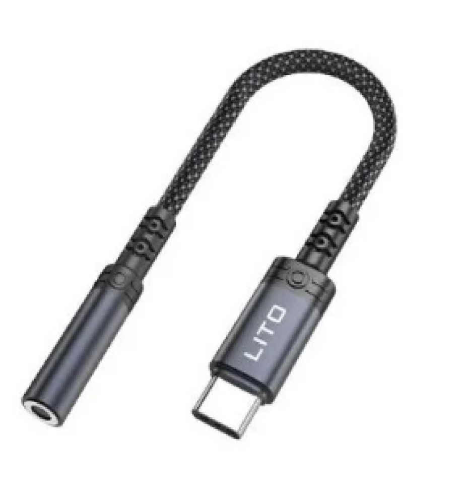  LITO LA03T Type-C to 3.5mm Jack Audio Adapter | USB-C Headphone Converter. 