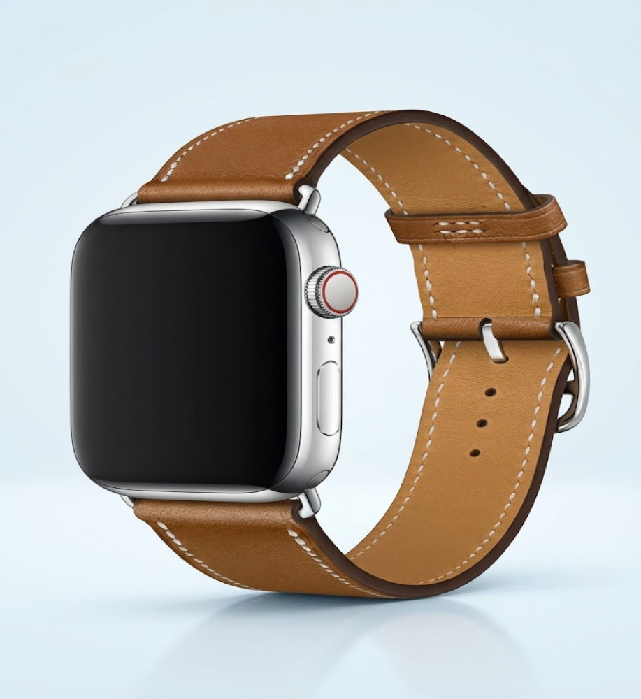  Apple Watch Band 42mm 44mm 45mm 49mm, Genuine Leather Strap 