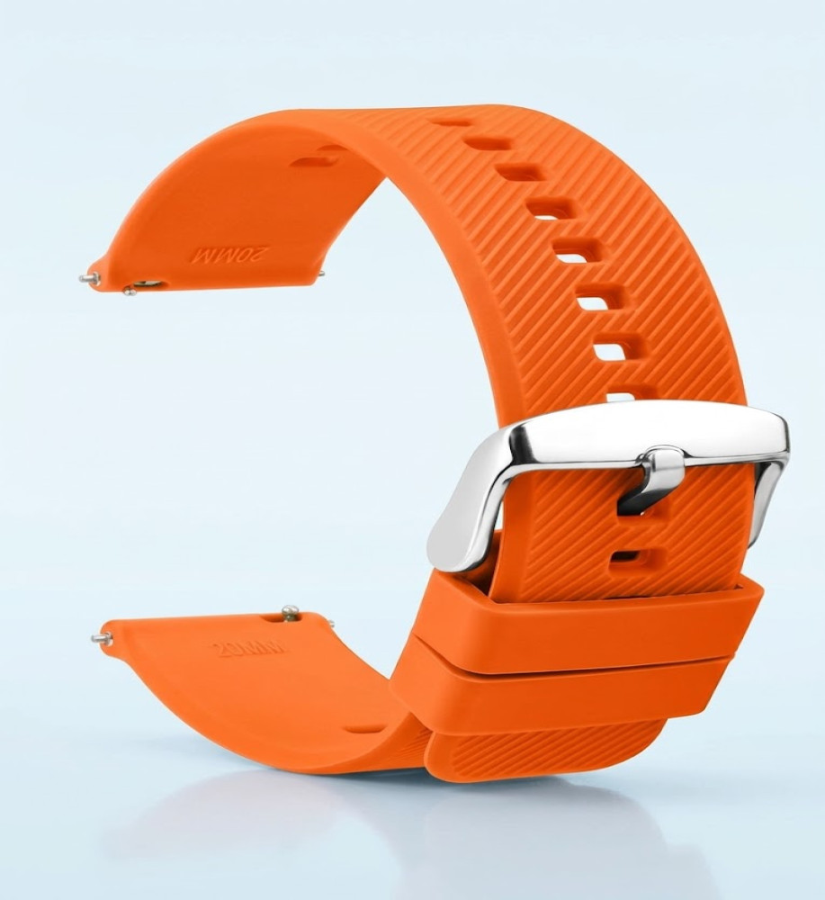  Silicone Watch Wrist Band Rubber Smartwatch 